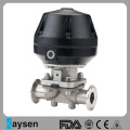 Sanitary Pneumatic Operated Diaphragm Valves with Clamp Ends